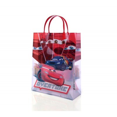 Custom hot selling fashion foldable cartoon car printing packing bag